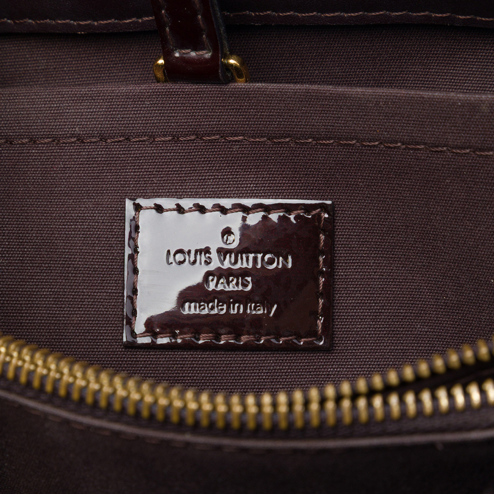 Pre-Loved Louis Vuitton Monogram Vernis Montaigne BB - Picture 5 of 6